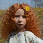 Моя коллекционная кукла Изабелла от Zwergnase