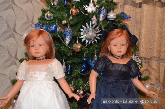 С Новым годом! Мои куклы Ruth Treffeisen (фото 8)