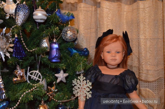 С Новым годом! Мои куклы Ruth Treffeisen (фото 3)