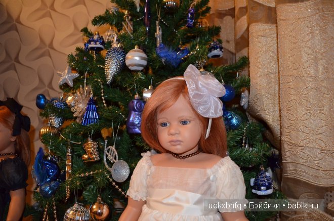 С Новым годом! Мои куклы Ruth Treffeisen