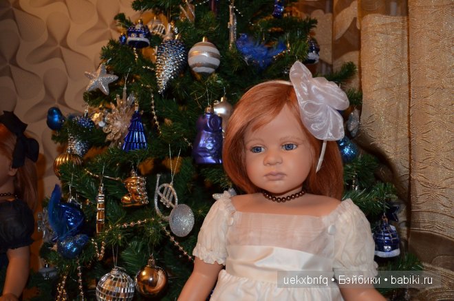 С Новым годом! Мои куклы Ruth Treffeisen