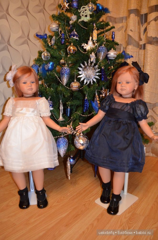 С Новым годом! Мои куклы Ruth Treffeisen (фото 6)