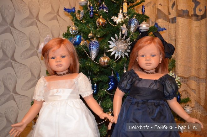 С Новым годом! Мои куклы Ruth Treffeisen (фото 7)