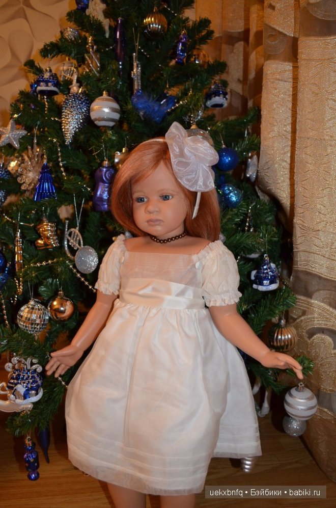 С Новым годом! Мои куклы Ruth Treffeisen