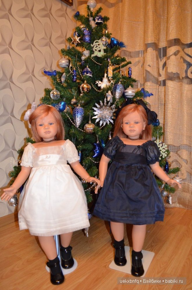 С Новым годом! Мои куклы Ruth Treffeisen (фото 5)