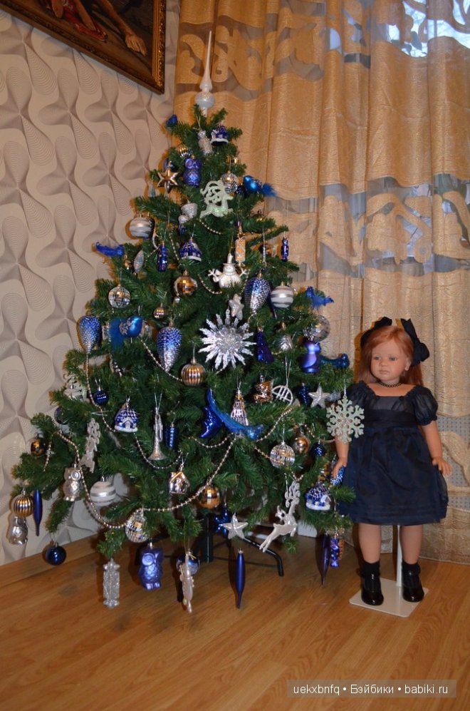 С Новым годом! Мои куклы Ruth Treffeisen