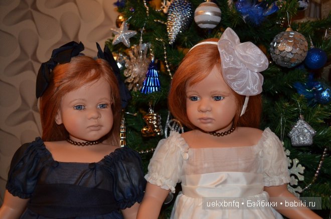 С Новым годом! Мои куклы Ruth Treffeisen