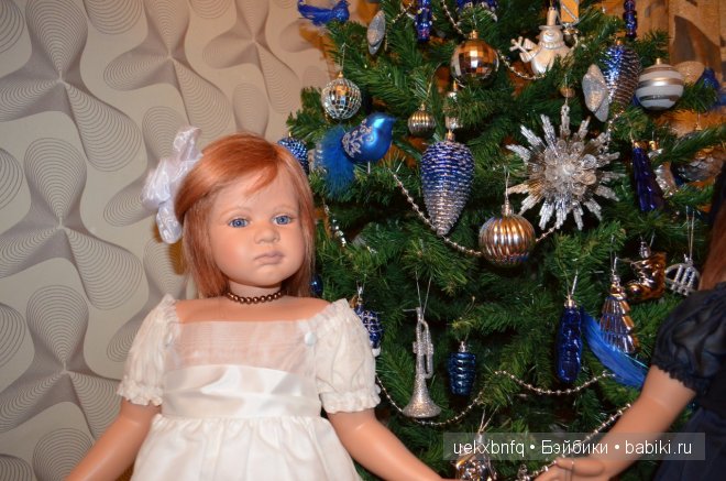 С Новым годом! Мои куклы Ruth Treffeisen (фото 4)