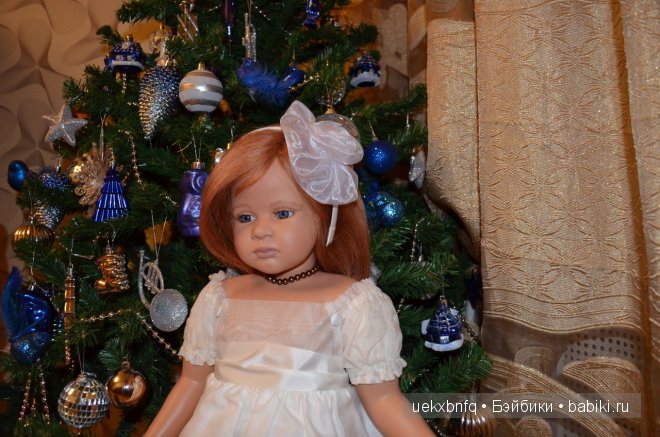 С Новым годом! Мои куклы Ruth Treffeisen