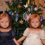 С Новым годом! Мои куклы Ruth Treffeisen