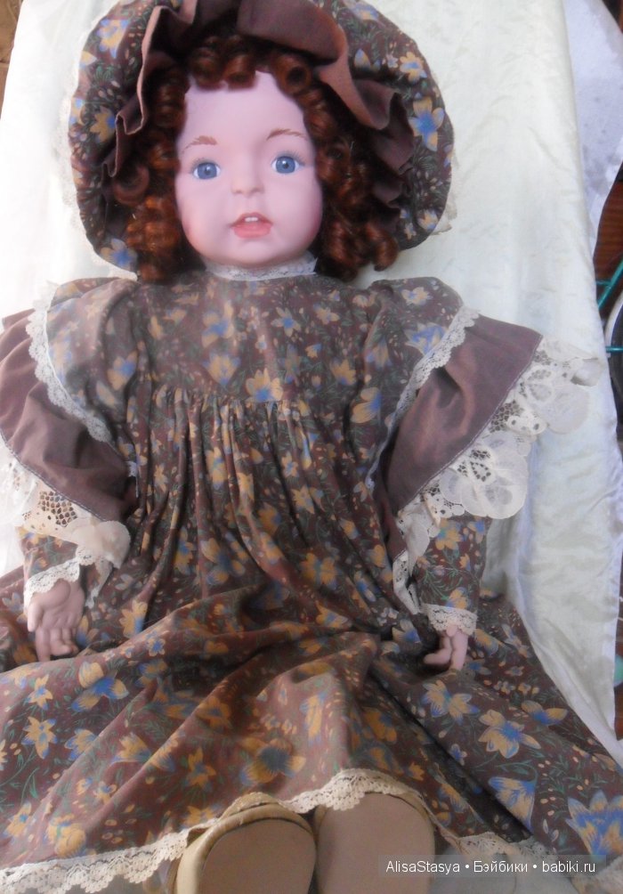 Гостья из прошлого. Реставрация фарфоровой куклы