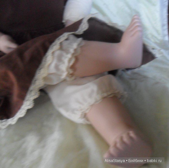 Гостья из прошлого. Реставрация фарфоровой куклы (фото 10)