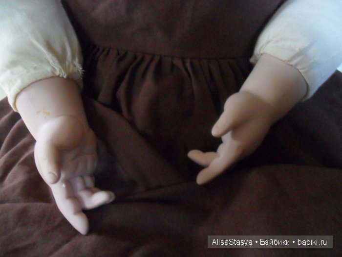 Гостья из прошлого. Реставрация фарфоровой куклы (фото 9)