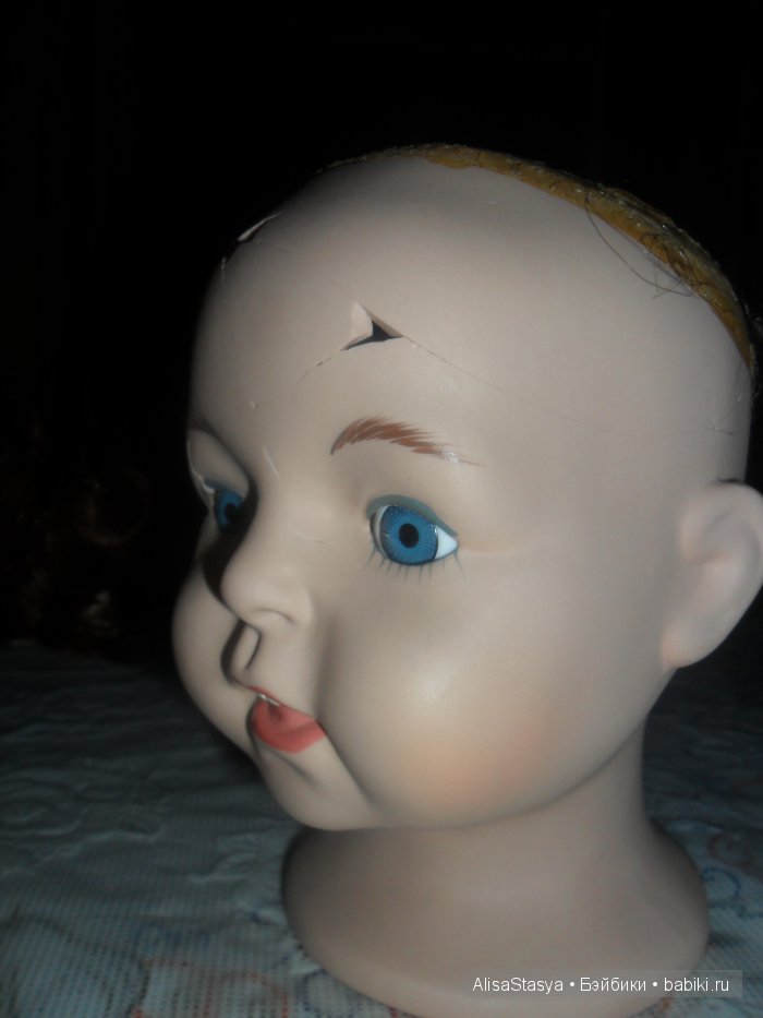 Гостья из прошлого. Реставрация фарфоровой куклы (фото 4)