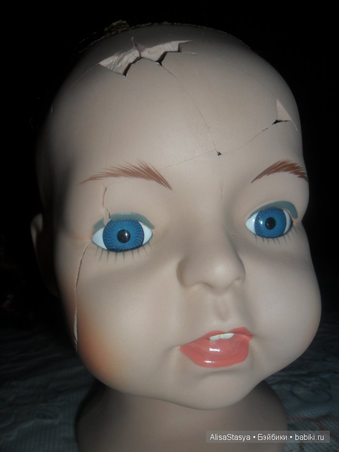 Гостья из прошлого. Реставрация фарфоровой куклы (фото 3)