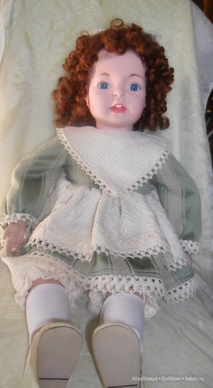 Гостья из прошлого. Реставрация фарфоровой куклы