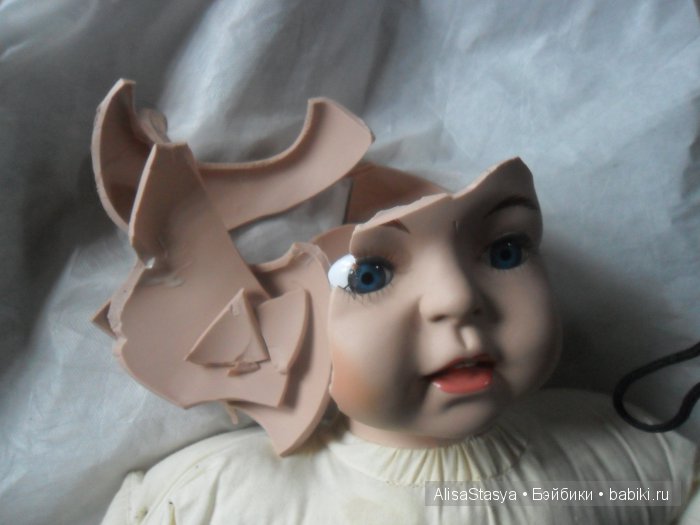 Гостья из прошлого. Реставрация фарфоровой куклы (фото 2)