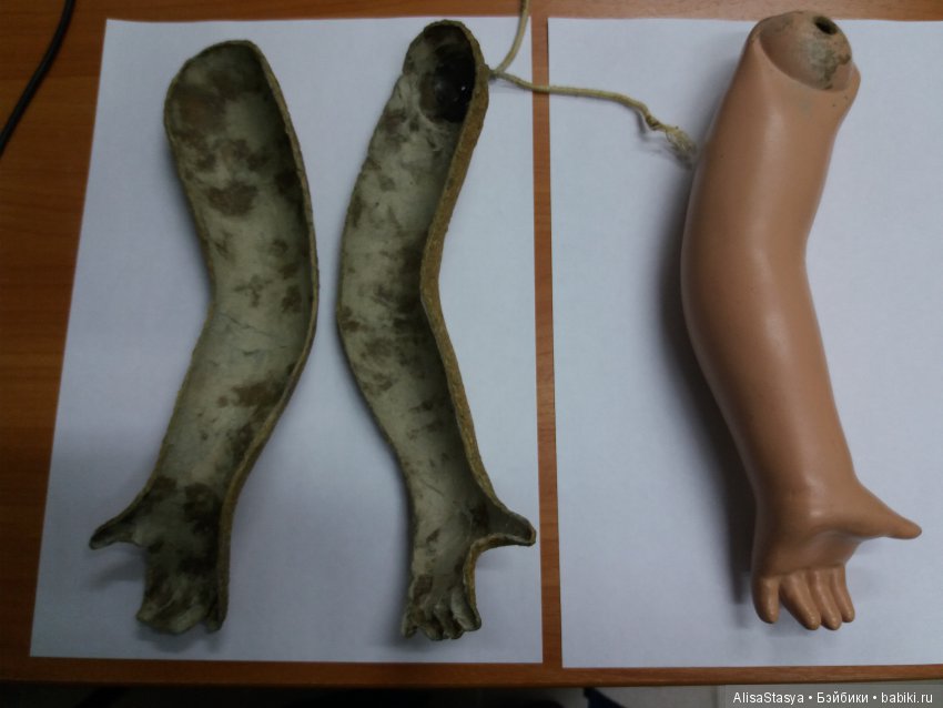 Глаза боятся а руки делают. Реставрация опилочной куклы (фото 2)