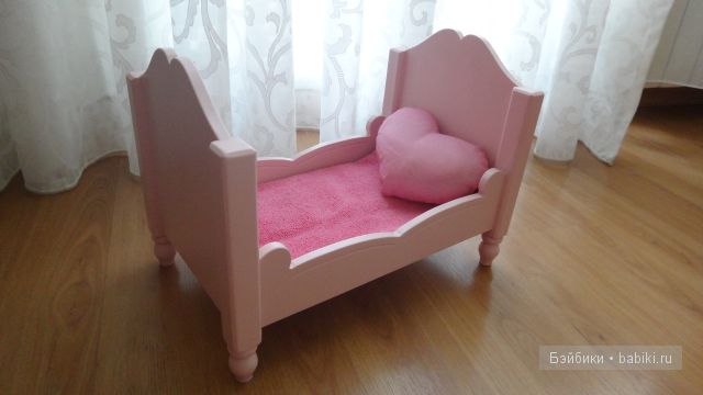 Оцените наши кроватки для куколок до 30 см