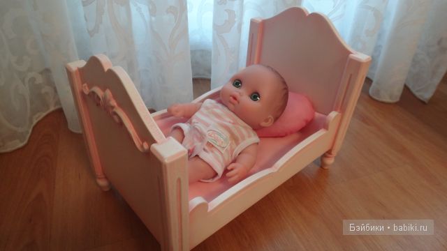 Оцените наши кроватки для куколок до 30 см