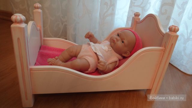 Оцените наши кроватки для куколок до 30 см