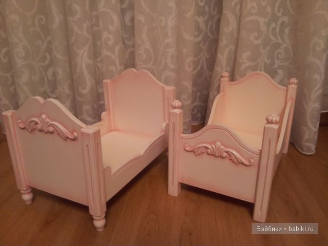 Оцените наши кроватки для куколок до 30 см (фото 10)