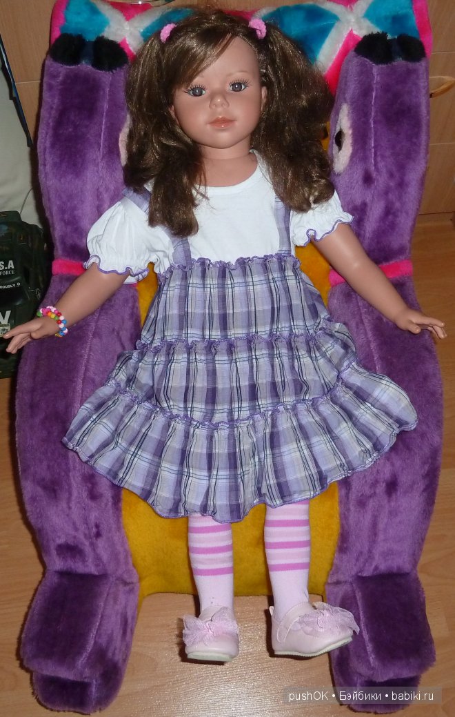 Фиолетовое настроение — Куклы Carmen Gonzalez (Кармен Гонсалез): Мариетта (фото 4)