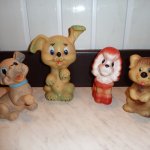 Наша коллекция резиновых игрушек