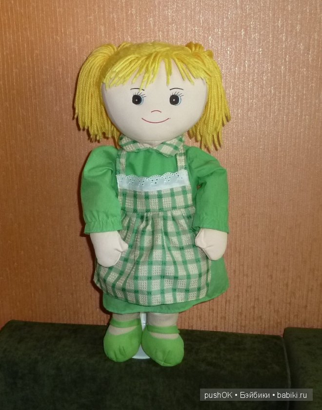 Первая кукла моей дочки — Мягкие игровые и текстильные куклы: тряпичные