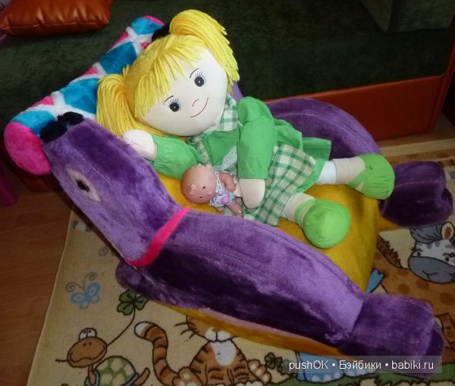 Первая кукла моей дочки — Мягкие игровые и текстильные куклы: тряпичные (фото 2)