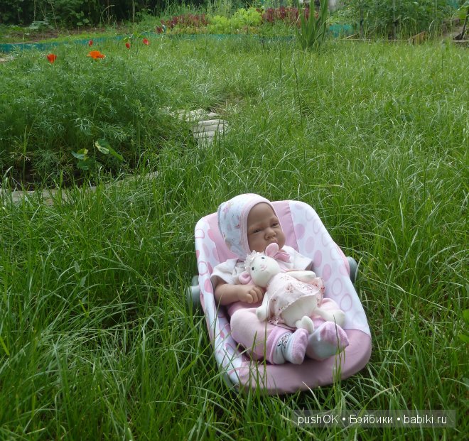 Евочка на даче — Куклы Antonio Juan (Антонио Хуан): реалистичные пупсы (фото 9)