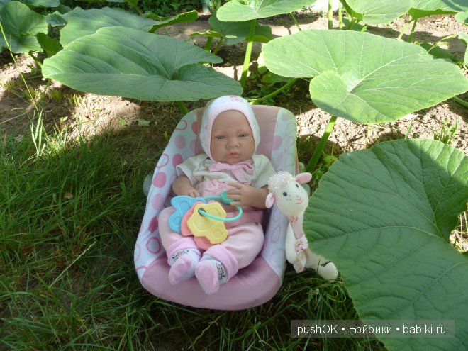 Евочка на даче — Куклы Antonio Juan (Антонио Хуан): реалистичные пупсы (фото 6)