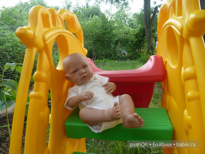 Евочка на даче — Куклы Antonio Juan (Антонио Хуан): реалистичные пупсы