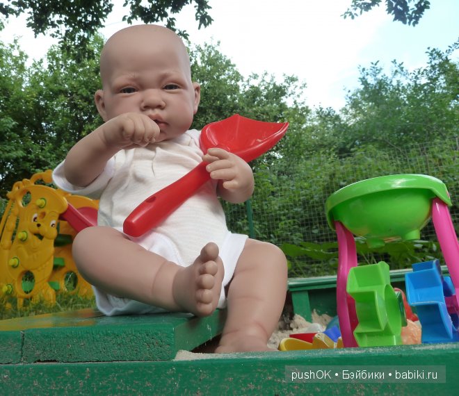 Евочка на даче — Куклы Antonio Juan (Антонио Хуан): реалистичные пупсы