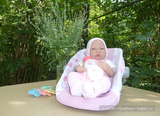 Евочка на даче — Куклы Antonio Juan (Антонио Хуан): реалистичные пупсы (фото 4)