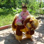 Аришка от Lee Middleton на даче