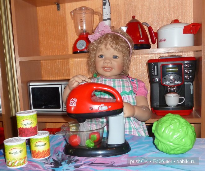 Маленькая хозяюшка, кукла Тами от Monika Levenig