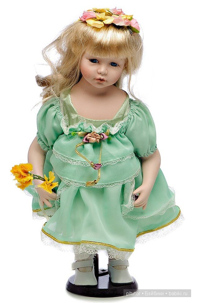 Новая жизнь ангелов. Фарфоровая кукла Аида, Angel collection (фото 2)