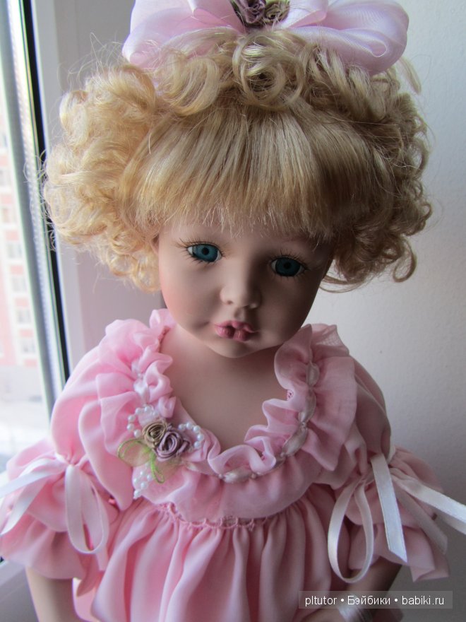 Фарфоровая кукла Аида, Angel collection