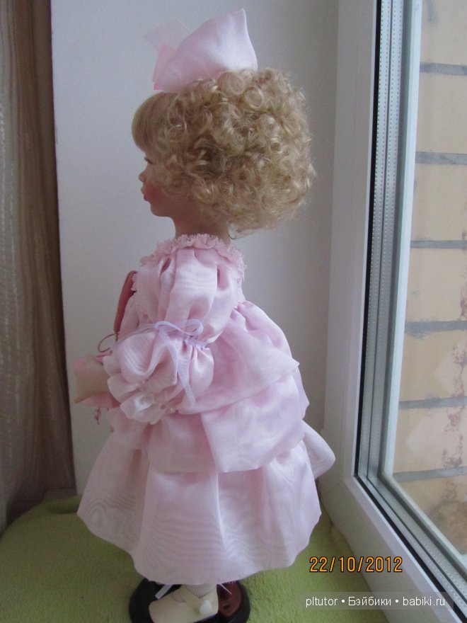 Новая жизнь ангелов. Фарфоровая кукла Аида, Angel collection (фото 6)