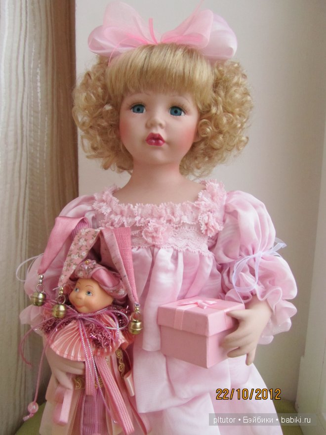 Фарфоровая кукла Аида, Angel collection