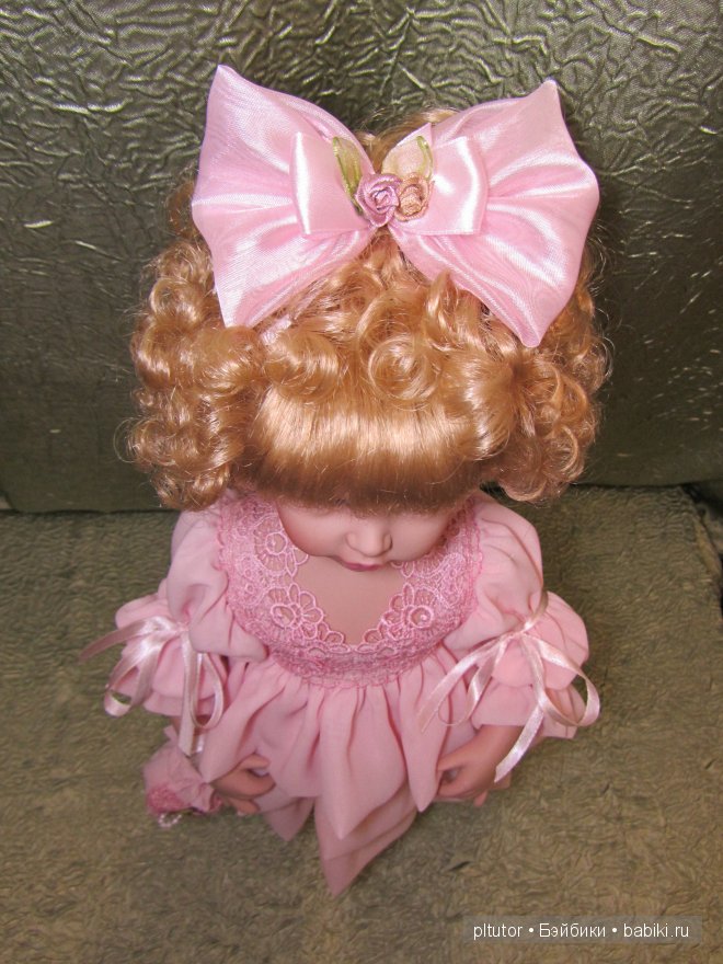Новая жизнь ангелов. Фарфоровая кукла Аида, Angel collection (фото 9)