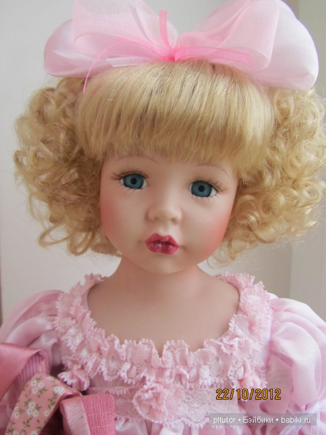 Новая жизнь ангелов. Фарфоровая кукла Аида, Angel collection (фото 7)