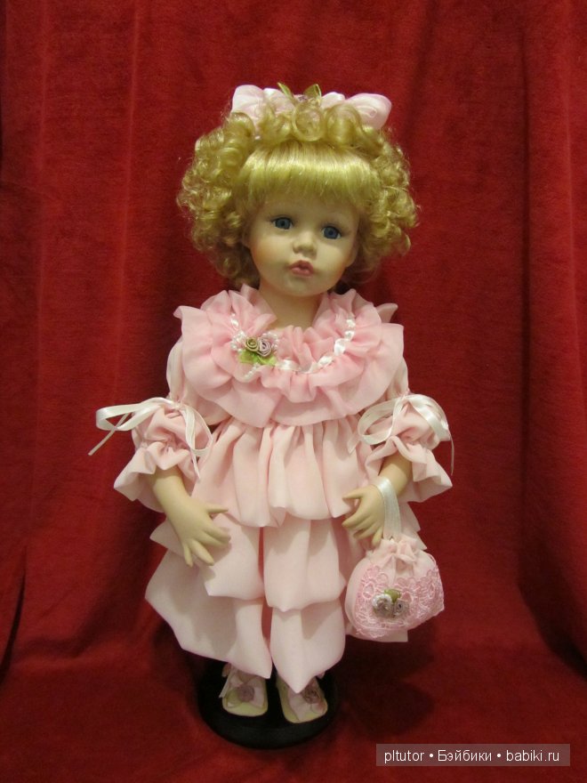 Новая жизнь ангелов. Фарфоровая кукла Аида, Angel collection