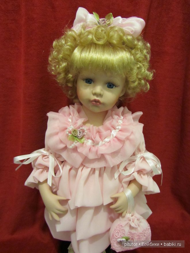 Фарфоровая кукла Аида, Angel collection