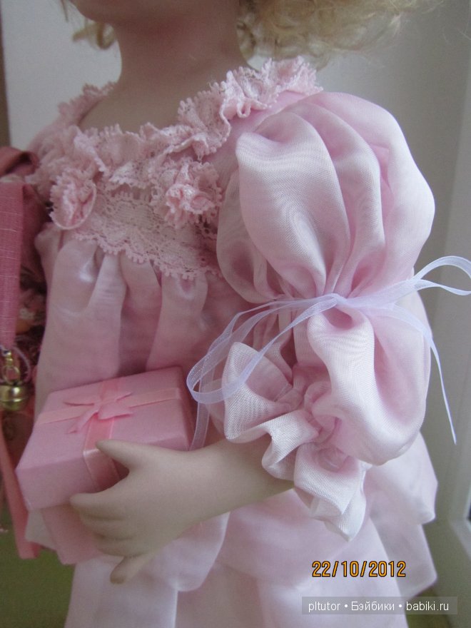 Фарфоровая кукла Аида, Angel collection