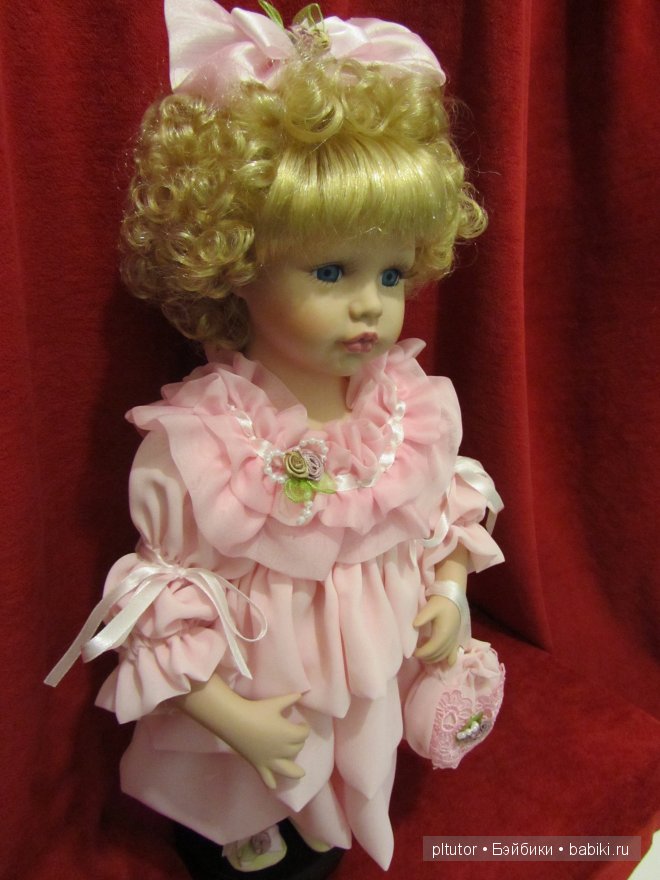 Фарфоровая кукла Аида, Angel collection