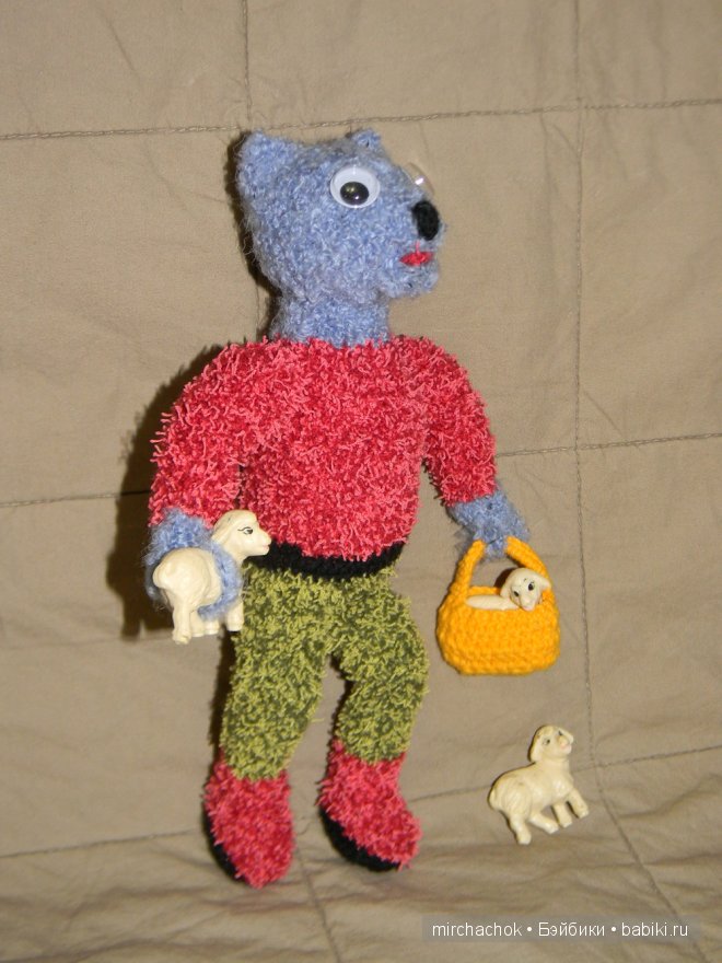 Гость из сказки! Игрушка вязанная крючком (фото 5)