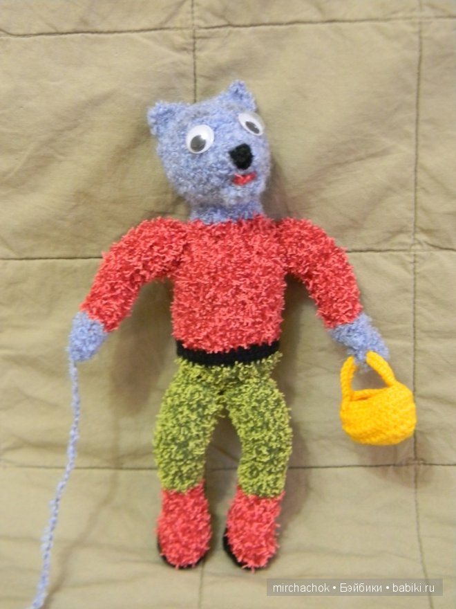 Гость из сказки! Игрушка вязанная крючком (фото 4)