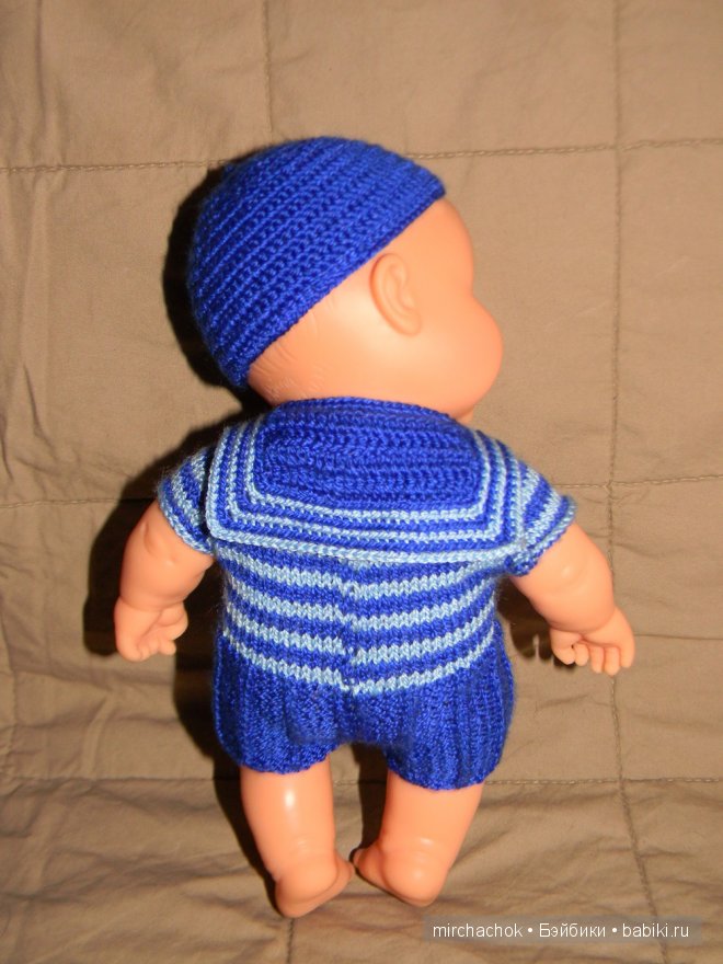 Храбрый моряк Стёпка | Бэйбики Храбрый моряк Стёпка — Одежда и обувь для кукол своими руками: фото (фото 3)